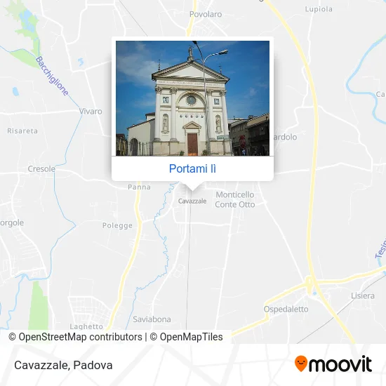 Mappa Cavazzale