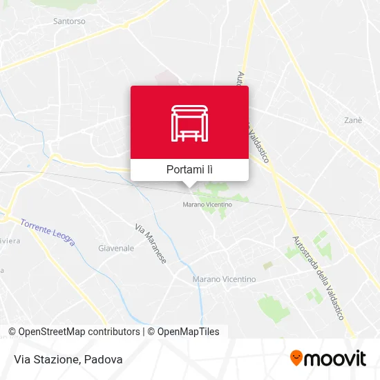 Mappa Via Stazione