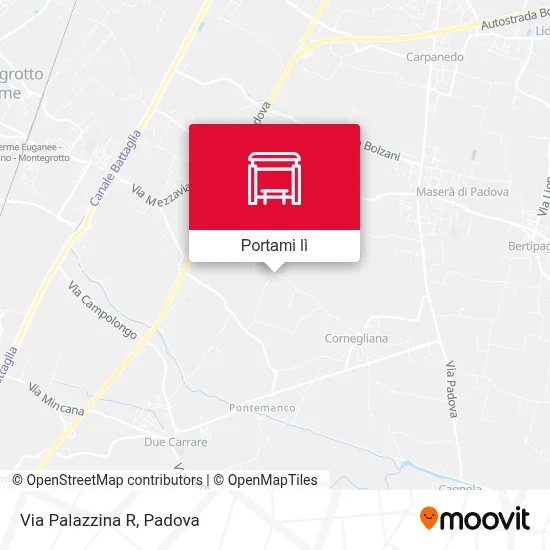 Mappa Via Palazzina R