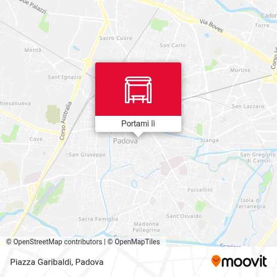 Mappa Piazza Garibaldi