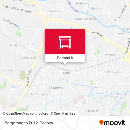 Mappa Borgomagno Fr 12