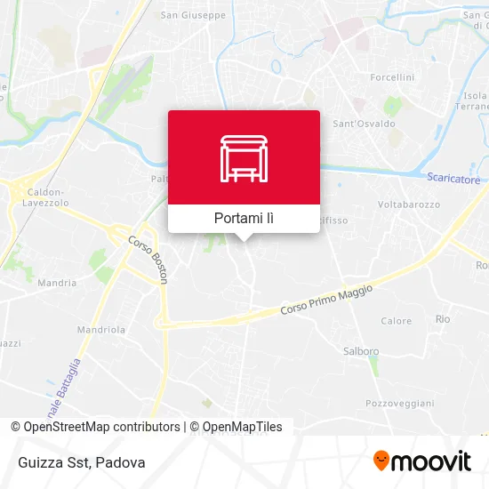 Mappa Guizza Sst