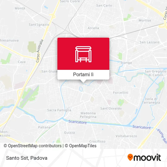 Mappa Santo Sst
