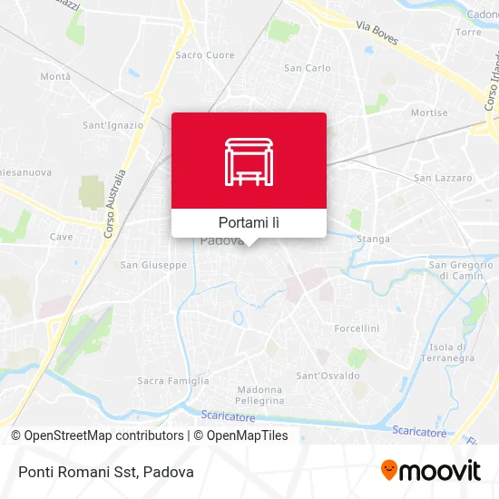 Mappa Ponti Romani Sst