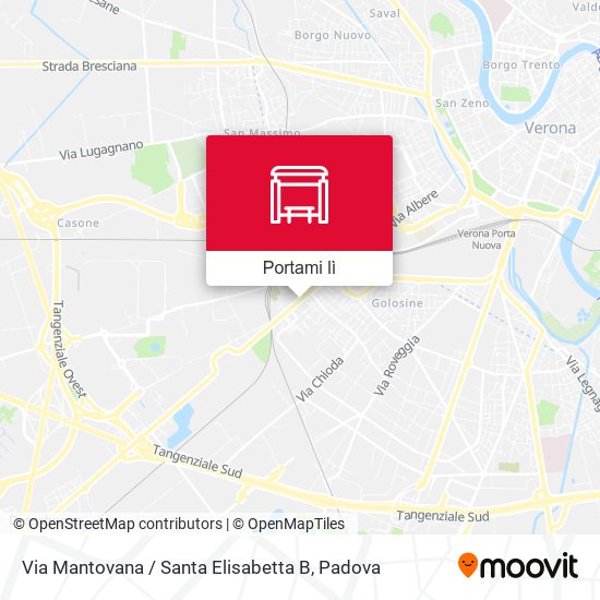 Mappa Via Mantovana / Santa Elisabetta B