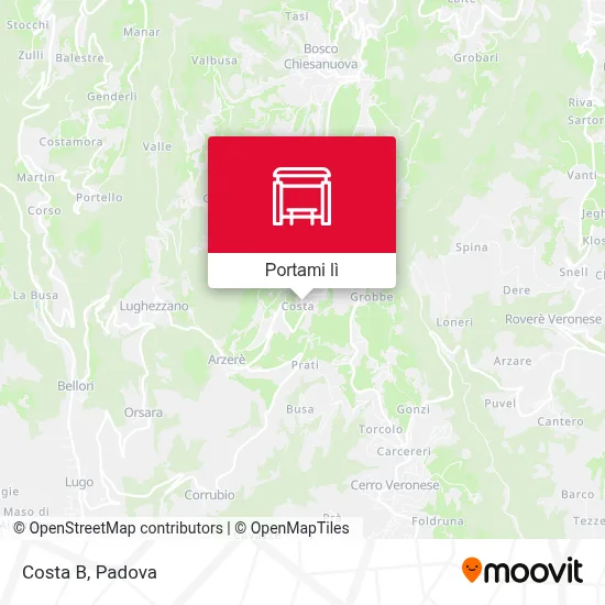 Mappa Costa B