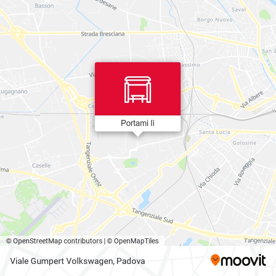 Mappa Viale Gumpert Volkswagen