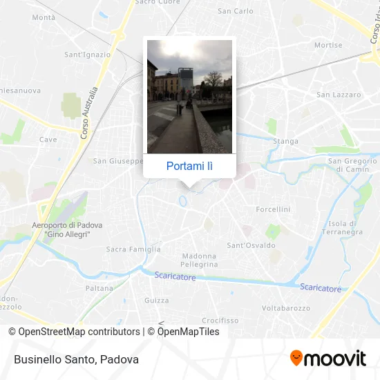 Mappa Businello Santo