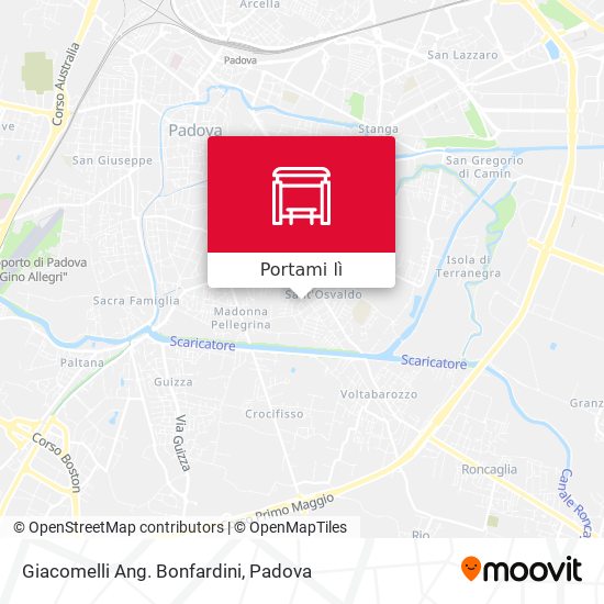 Mappa Giacomelli Ang. Bonfardini