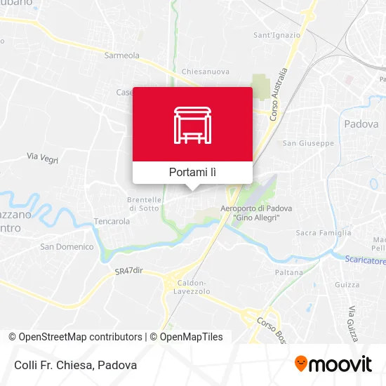 Mappa Colli Fr. Chiesa