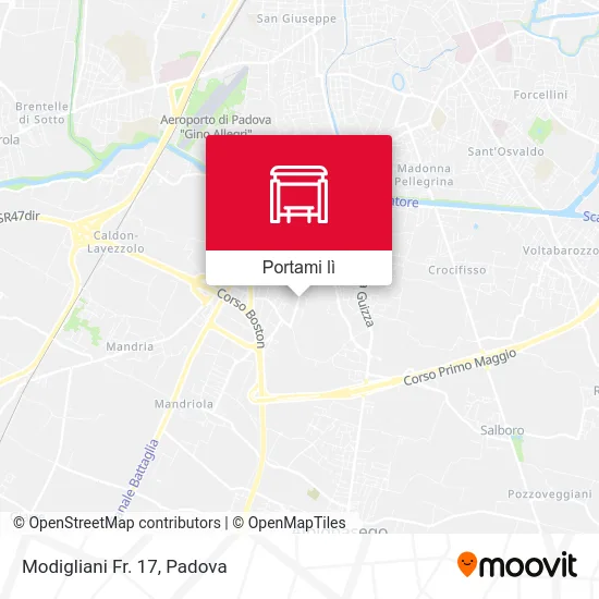 Mappa Modigliani Fr. 17