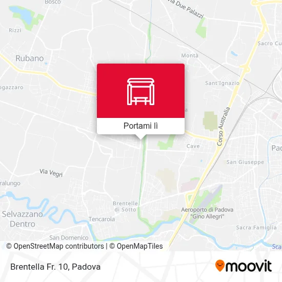 Mappa Brentella Fr. 10