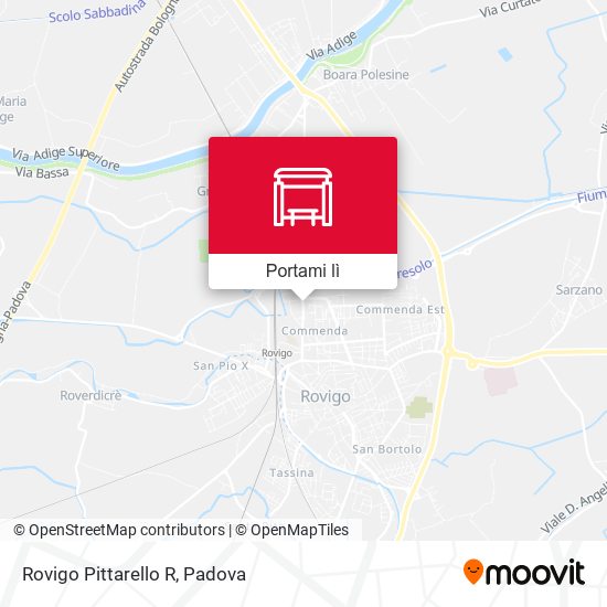 Mappa Rovigo Pittarello R