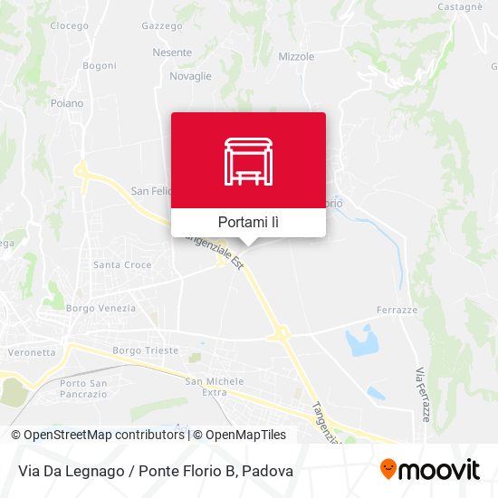 Mappa Via Da Legnago / Ponte Florio B
