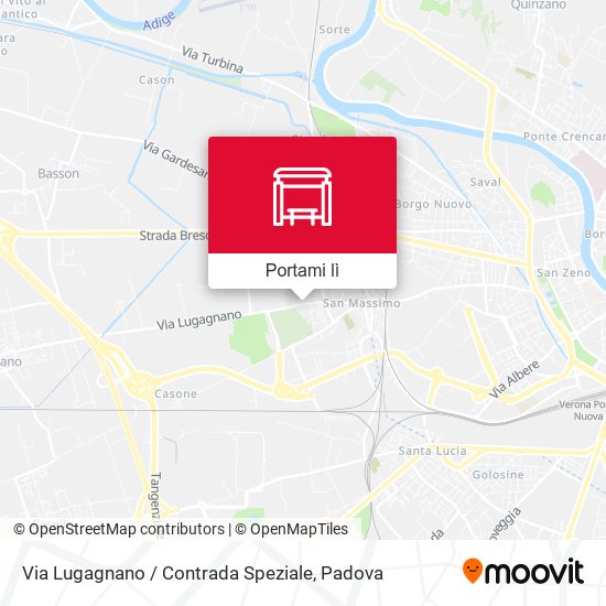 Mappa Via Lugagnano / Contrada Speziale