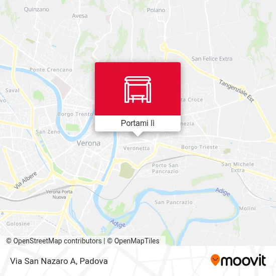 Mappa Via San Nazaro A