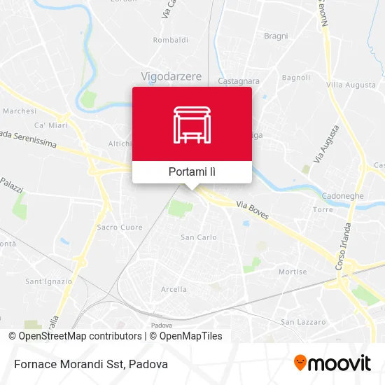 Mappa Fornace Morandi Sst