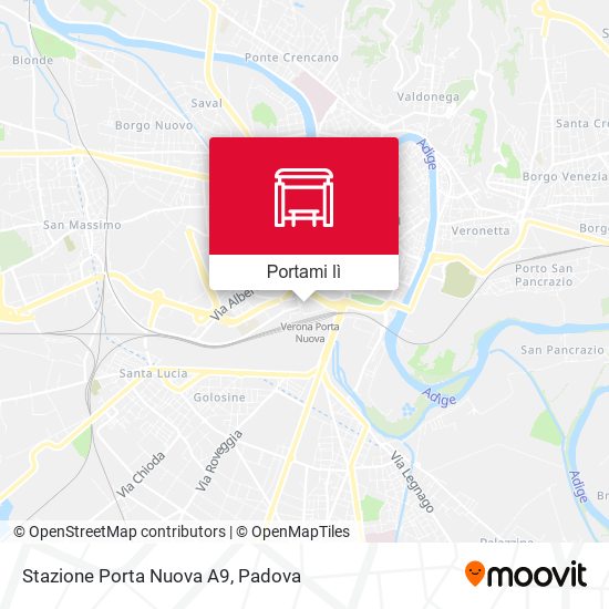 Mappa Stazione Porta Nuova A9