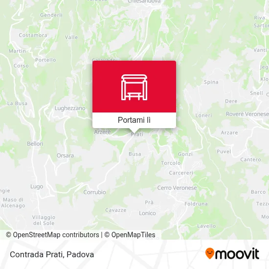 Mappa Contrada Prati