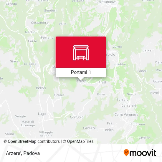 Mappa Arzere'