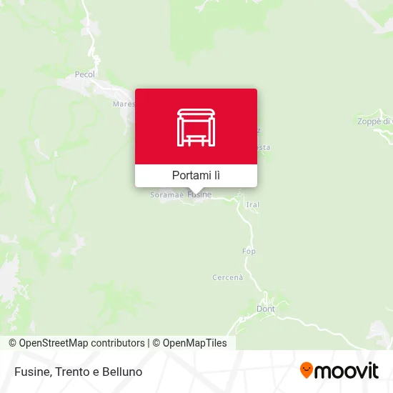 Mappa Fusine