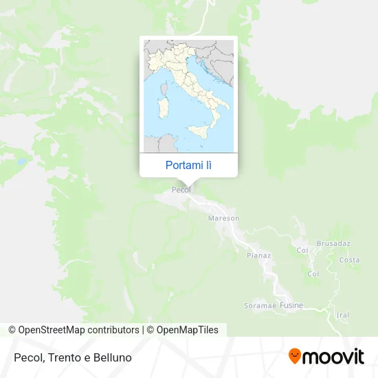 Mappa Pecol