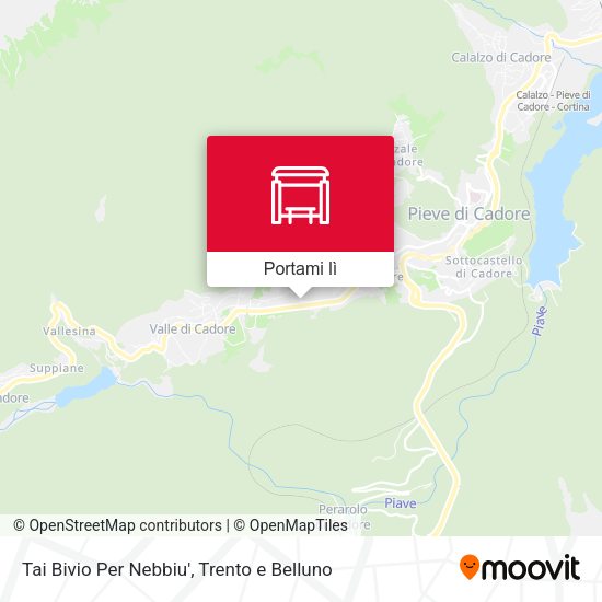 Mappa Tai Bivio Per Nebbiu'