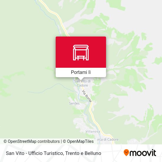 Mappa San Vito - Ufficio Turistico