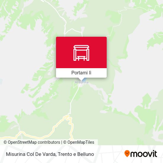 Mappa Misurina Col De Varda