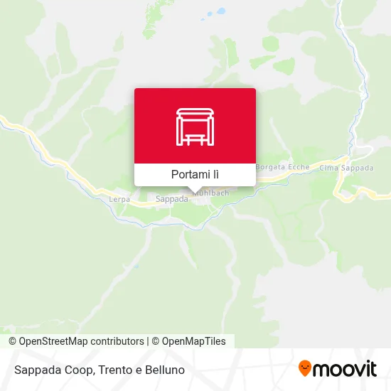 Mappa Sappada Coop