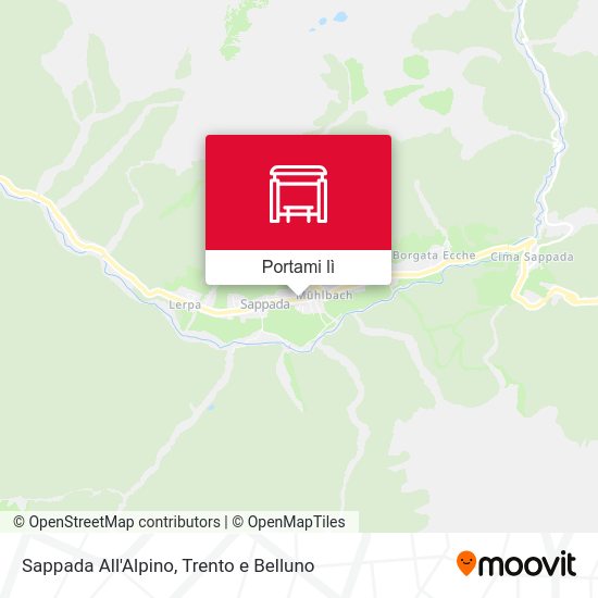 Mappa Sappada All'Alpino