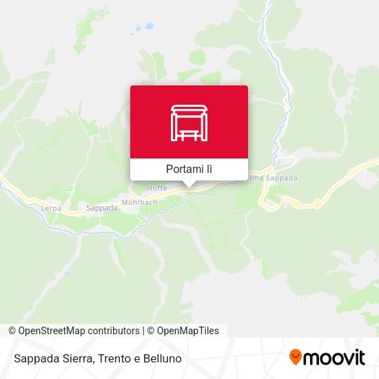 Mappa Sappada Sierra