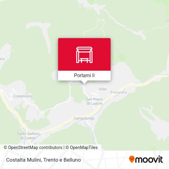 Mappa Costalta Mulini