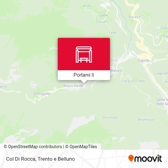Mappa Col Di Rocca