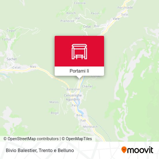 Mappa Bivio Balestier