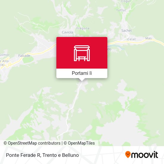 Mappa Ponte Ferade R