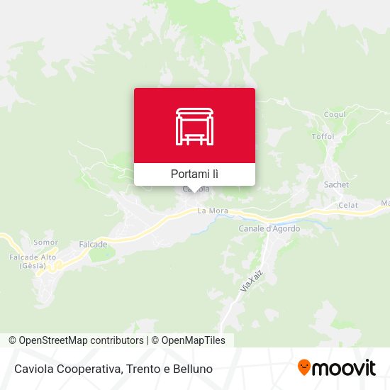 Mappa Caviola Cooperativa