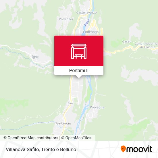 Mappa Villanova Safilo