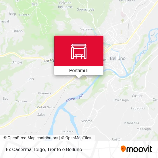 Mappa Ex Caserma Toigo