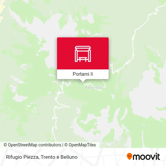 Mappa Rifugio Piezza