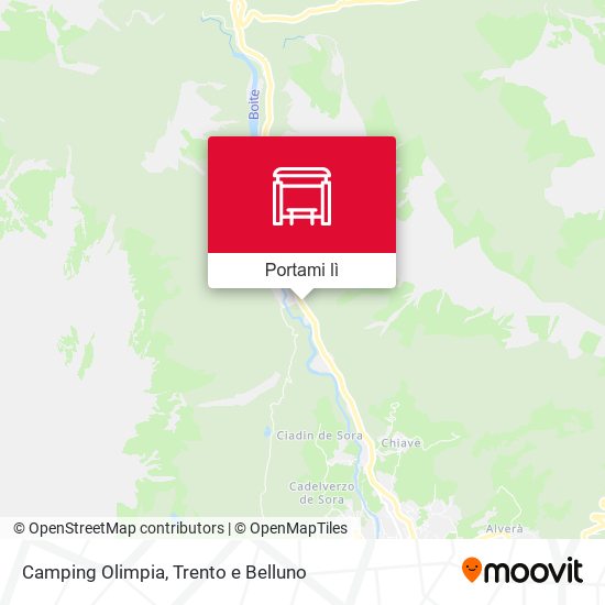 Mappa Camping Olimpia