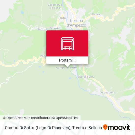Mappa Campo Di Sotto-(Lago Di Pianozes)