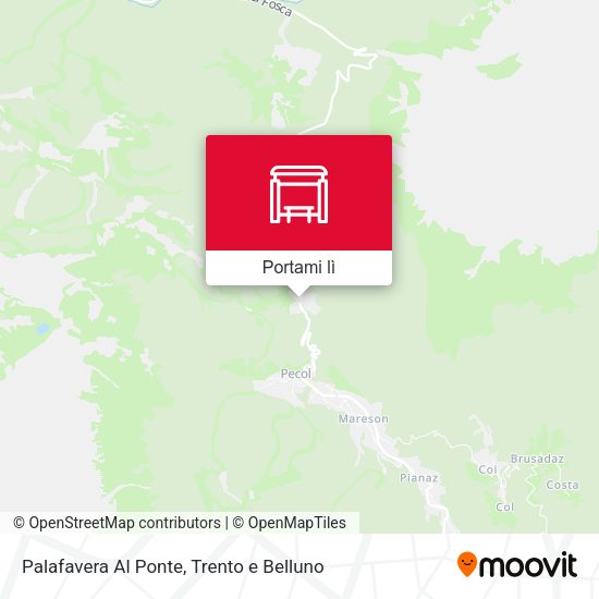 Mappa Palafavera Al Ponte