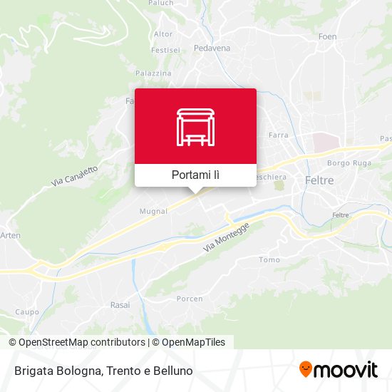 Mappa Brigata Bologna