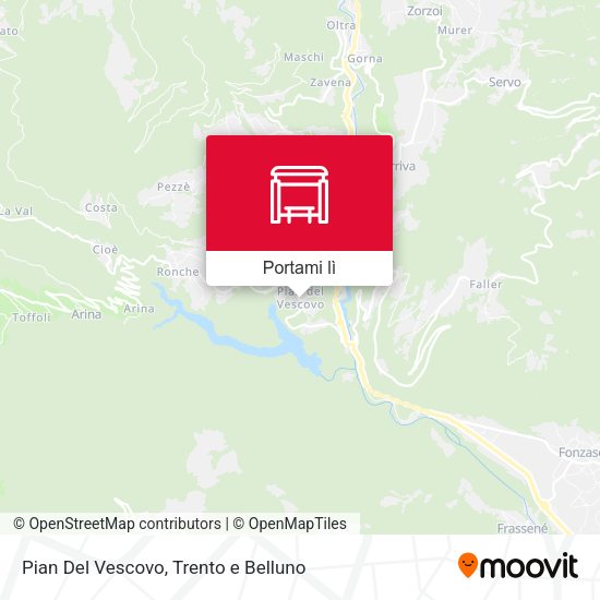 Mappa Pian Del Vescovo