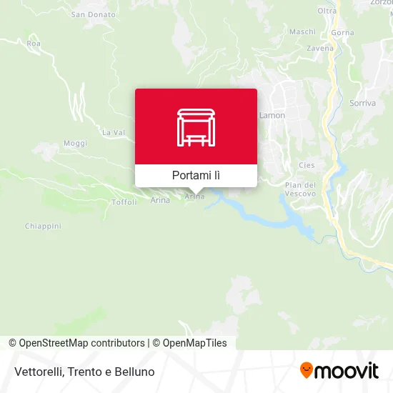 Mappa Vettorelli