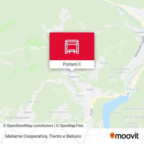 Mappa Mellame Cooperativa