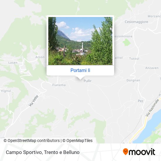 Mappa Campo Sportivo