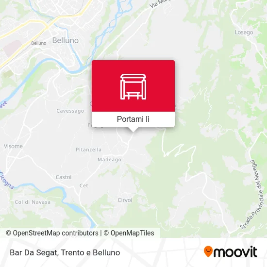 Mappa Bar Da Segat