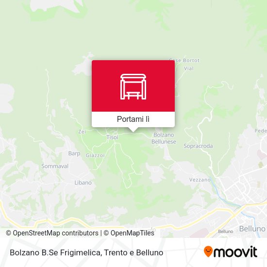 Mappa Bolzano B.Se Frigimelica